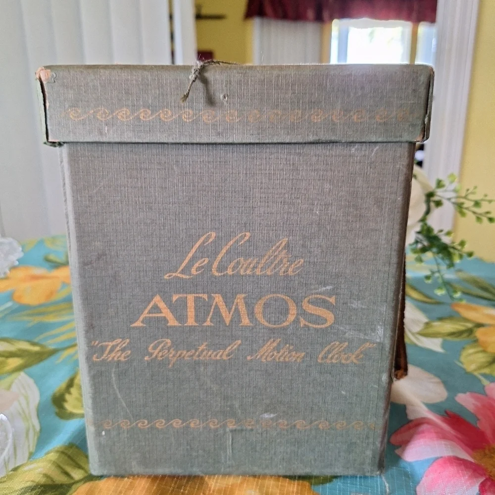 Atmos Clock Jaeger Lecoultre Gold 1958